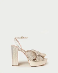 New Natalia Platform Bow Heel FOR THE BRIDE|Heeled Sandals