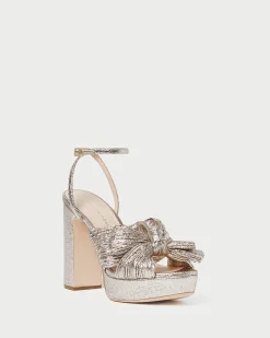 New Natalia Platform Bow Heel FOR THE BRIDE|Heeled Sandals
