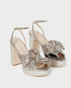 New Natalia Platform Bow Heel FOR THE BRIDE|Heeled Sandals