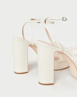 New Natalia Platform Bow Heel FOR THE BRIDE|Heeled Sandals