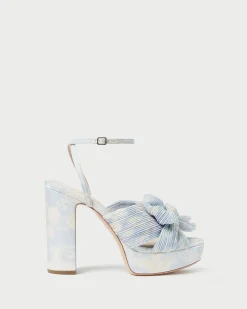 New Natalia Platform Bow Heel FOR THE BRIDE|Heeled Sandals