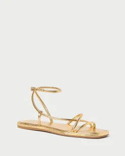 Sale Noor Leather Flat Sandal Flat Sandals