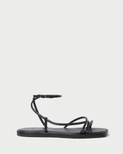 Sale Noor Leather Flat Sandal Flat Sandals