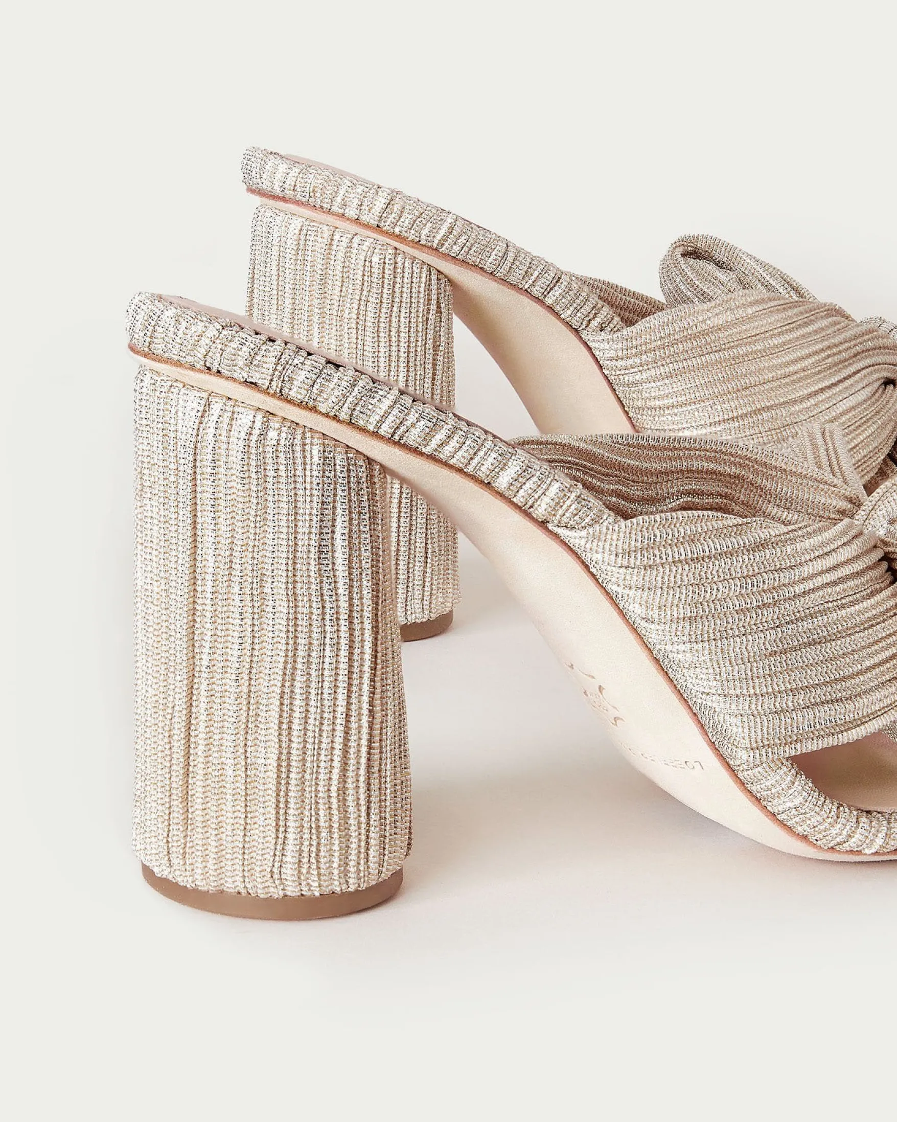 Sale Penny Pleated Bow Heel SOMETHING BLUE