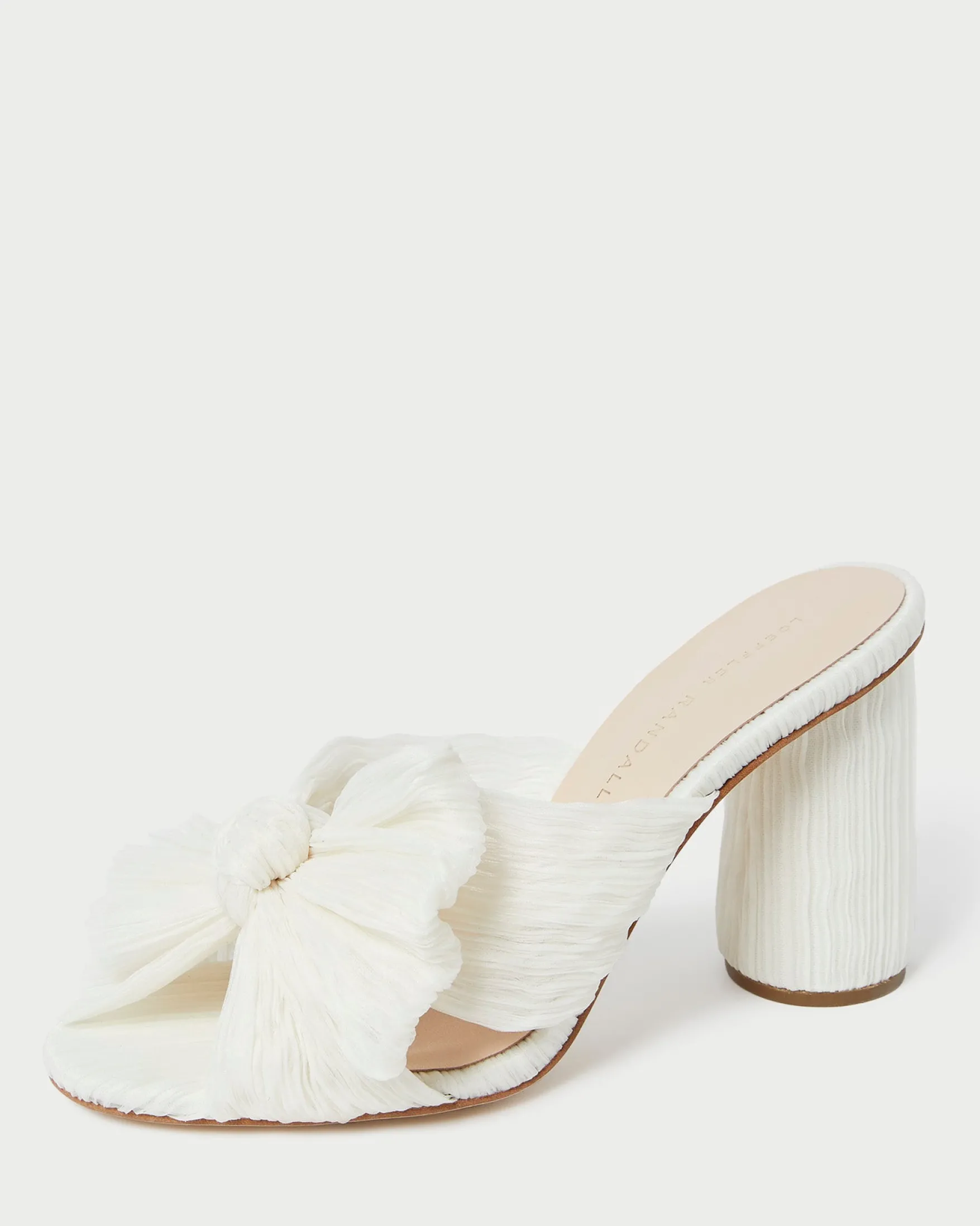 Sale Penny Pleated Bow Heel SOMETHING BLUE
