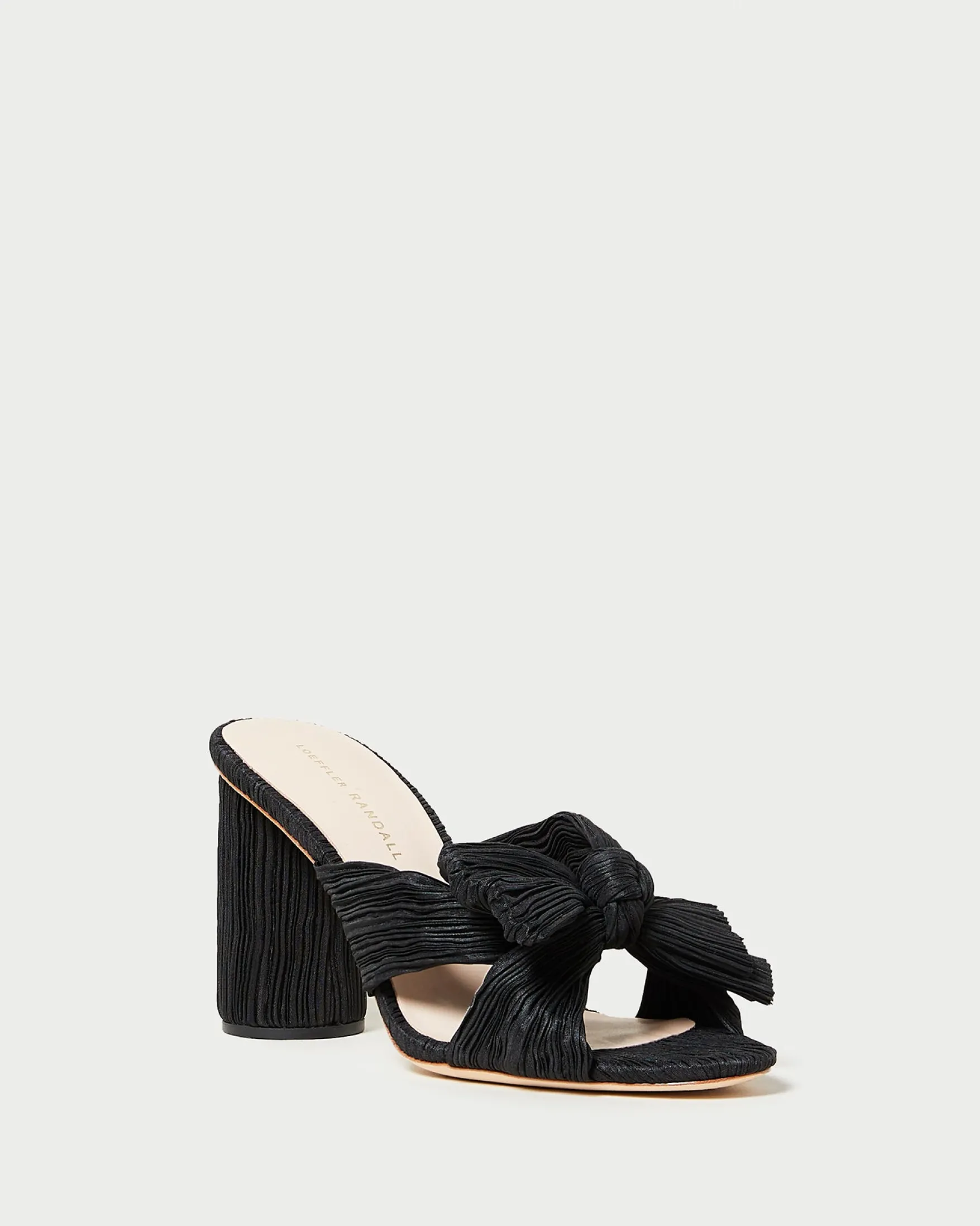 Sale Penny Pleated Bow Heel SOMETHING BLUE