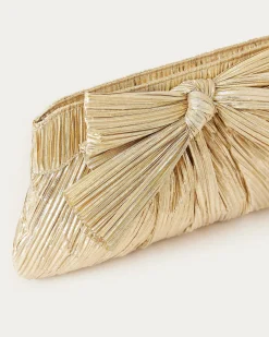 Clearance Rayne Black Bow Clutch Clutches