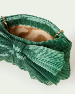 Hot Rayne Blue Floral Bow Clutch SOMETHING BLUE|FOR THE GUESTS