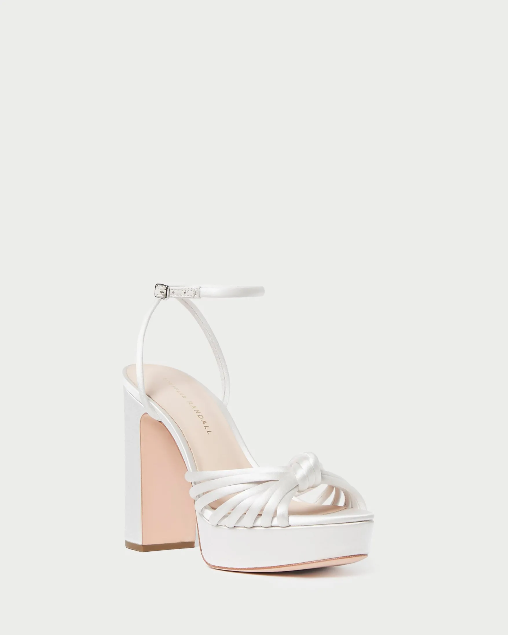 Sale Rivka Suede Platform Sandal FOR THE BRIDE|Heeled Sandals