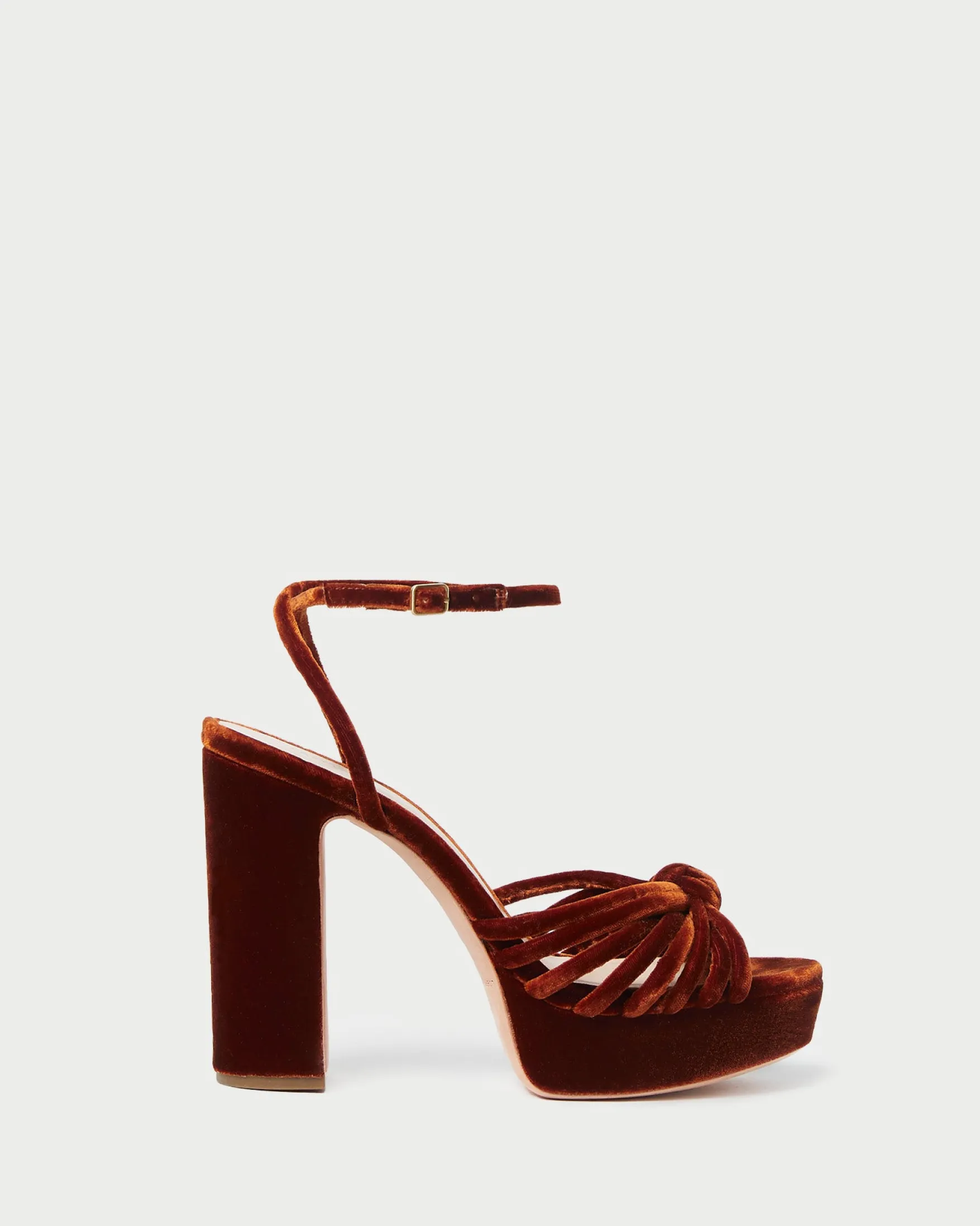 Rivka Knot Platform Sandal SOMETHING BLUE|FOR THE BRIDE