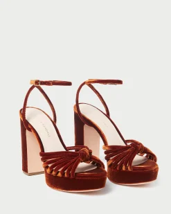 Online Rivka Knot Platform Sandal Heeled Sandals