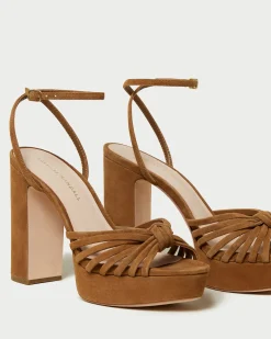 Online Rivka Knot Platform Sandal Heeled Sandals