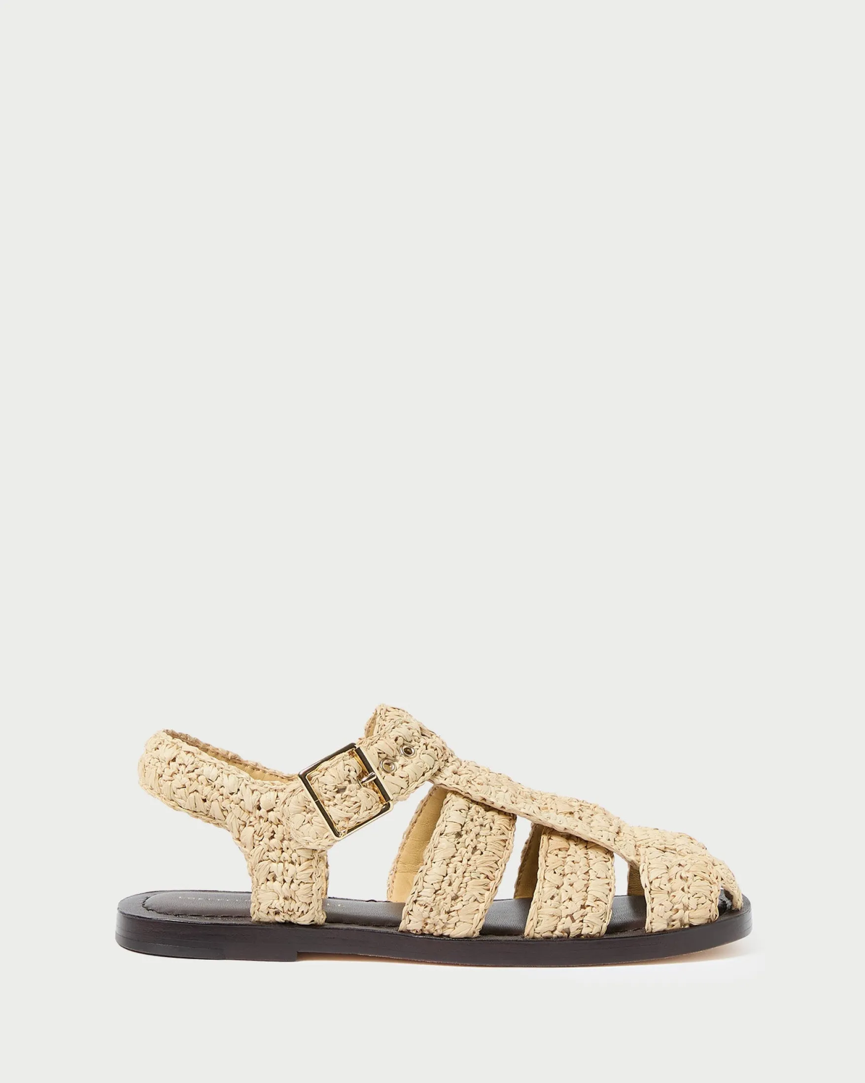 Best Sawyer Natural Crochet Caged Sandal Casual Staples|Vacation Shop