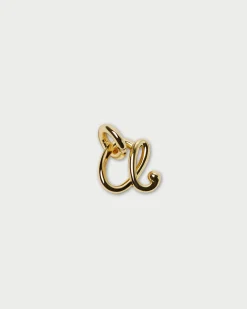 Sale Small Gold Letter "A" Charm Jewelry|Accessories