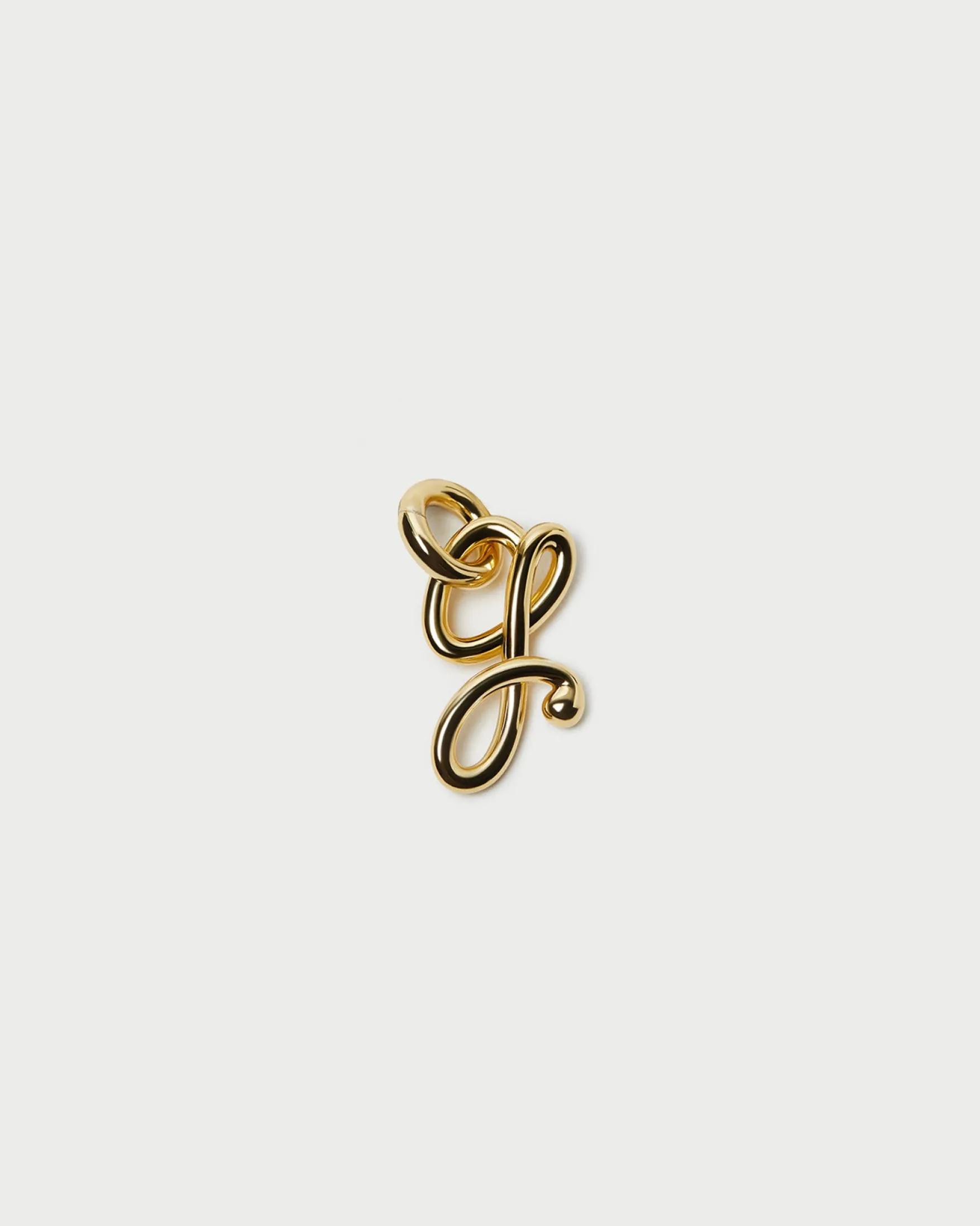 Outlet Small Gold Letter "F" Charm Jewelry|Accessories
