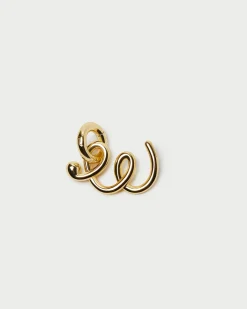 Discount Small Gold Letter "W" Charm Jewelry|Accessories