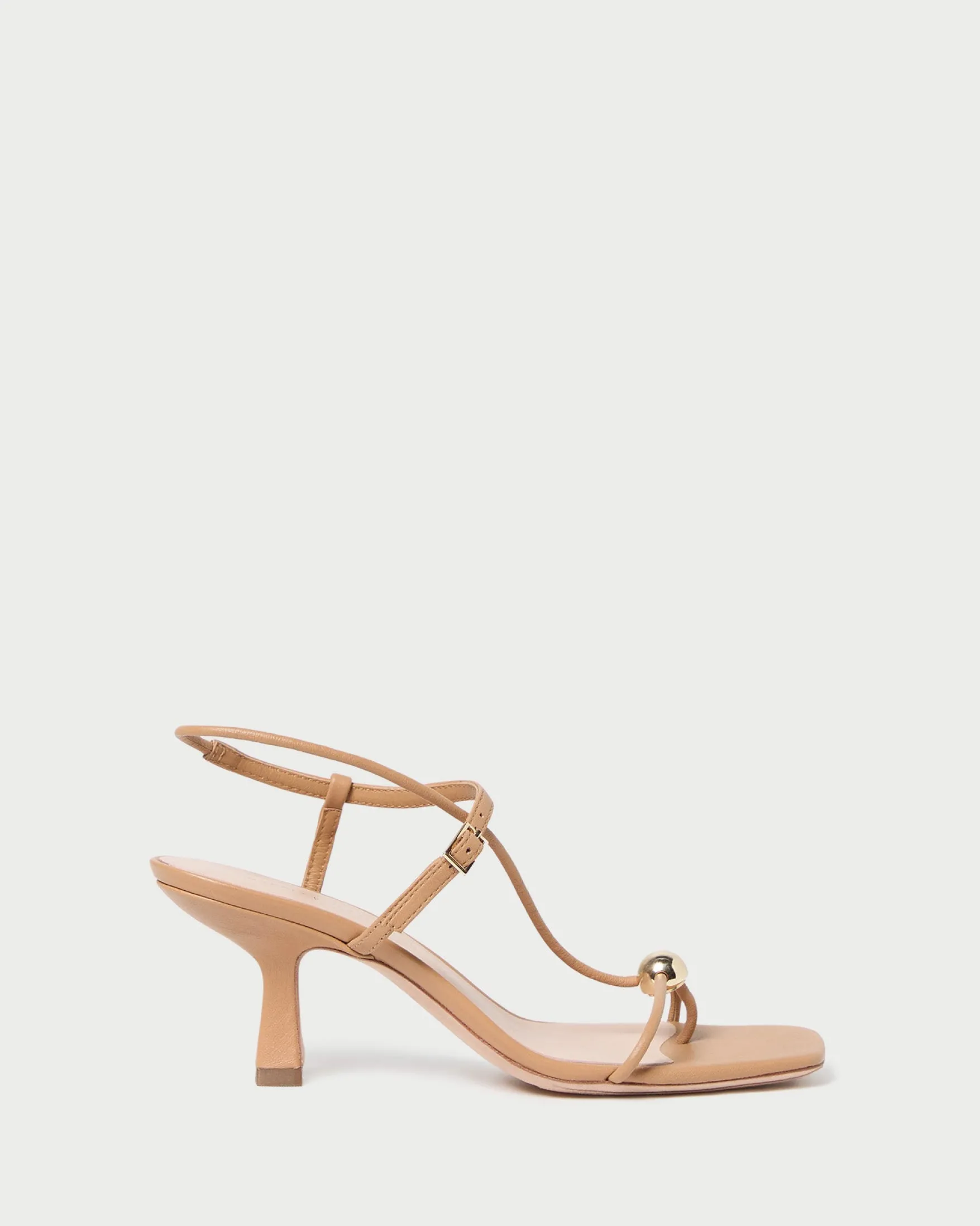Outlet Triana Dune Leather Mid-Heel Sandal FOR THE GUESTS|Heeled Sandals