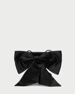 Online Violet Satin Bow Crossbody FOR THE BRIDE|Crossbodies