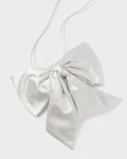 Online Violet Satin Bow Crossbody FOR THE BRIDE|Crossbodies