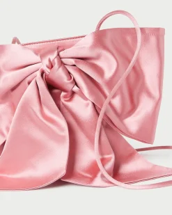 Sale Violet Satin Bow Crossbody Jessie Loves