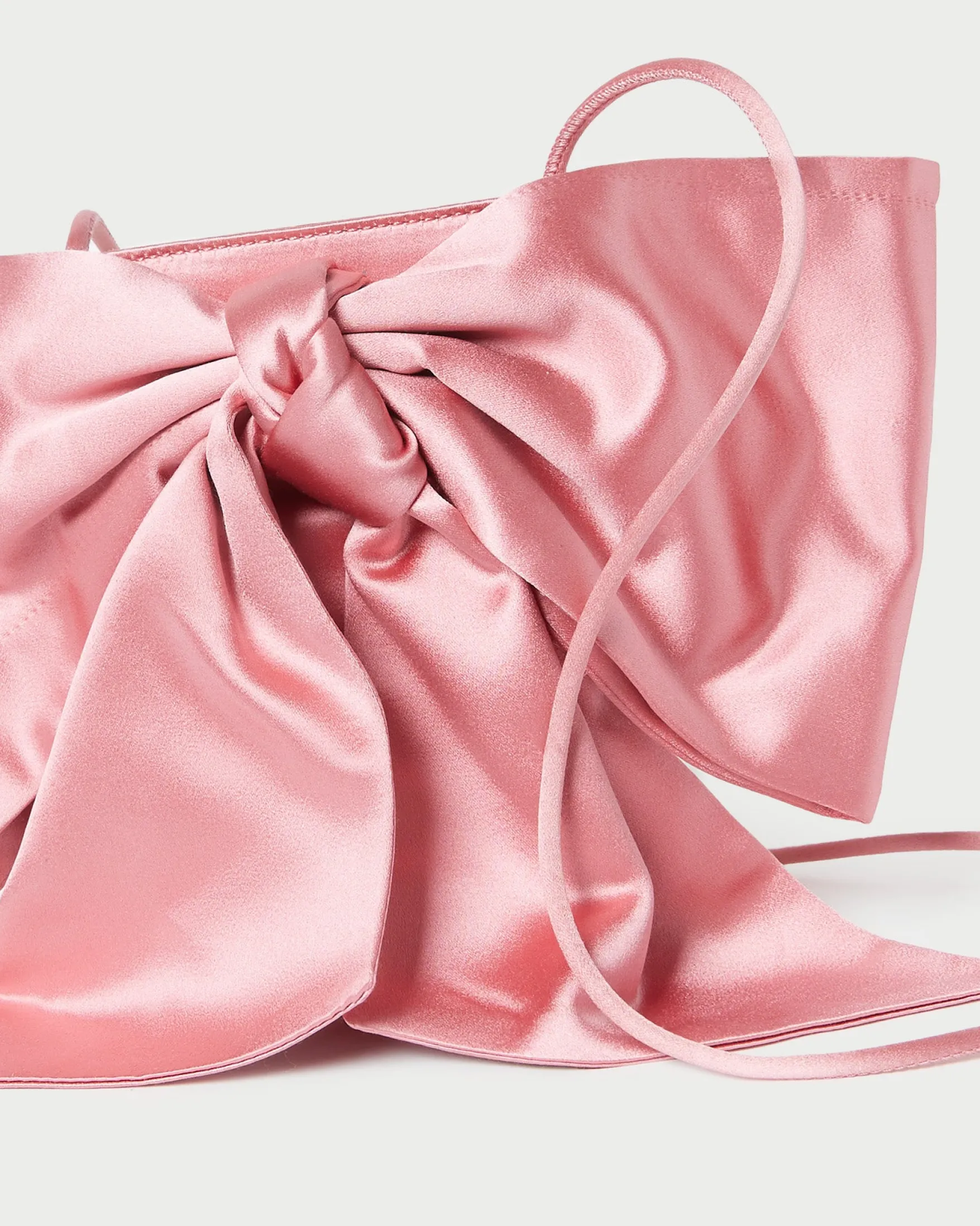 Sale Violet Satin Bow Crossbody Jessie Loves
