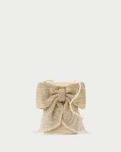 Sale Violet Satin Bow Crossbody Jessie Loves