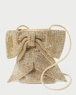 Sale Violet Satin Bow Crossbody Jessie Loves