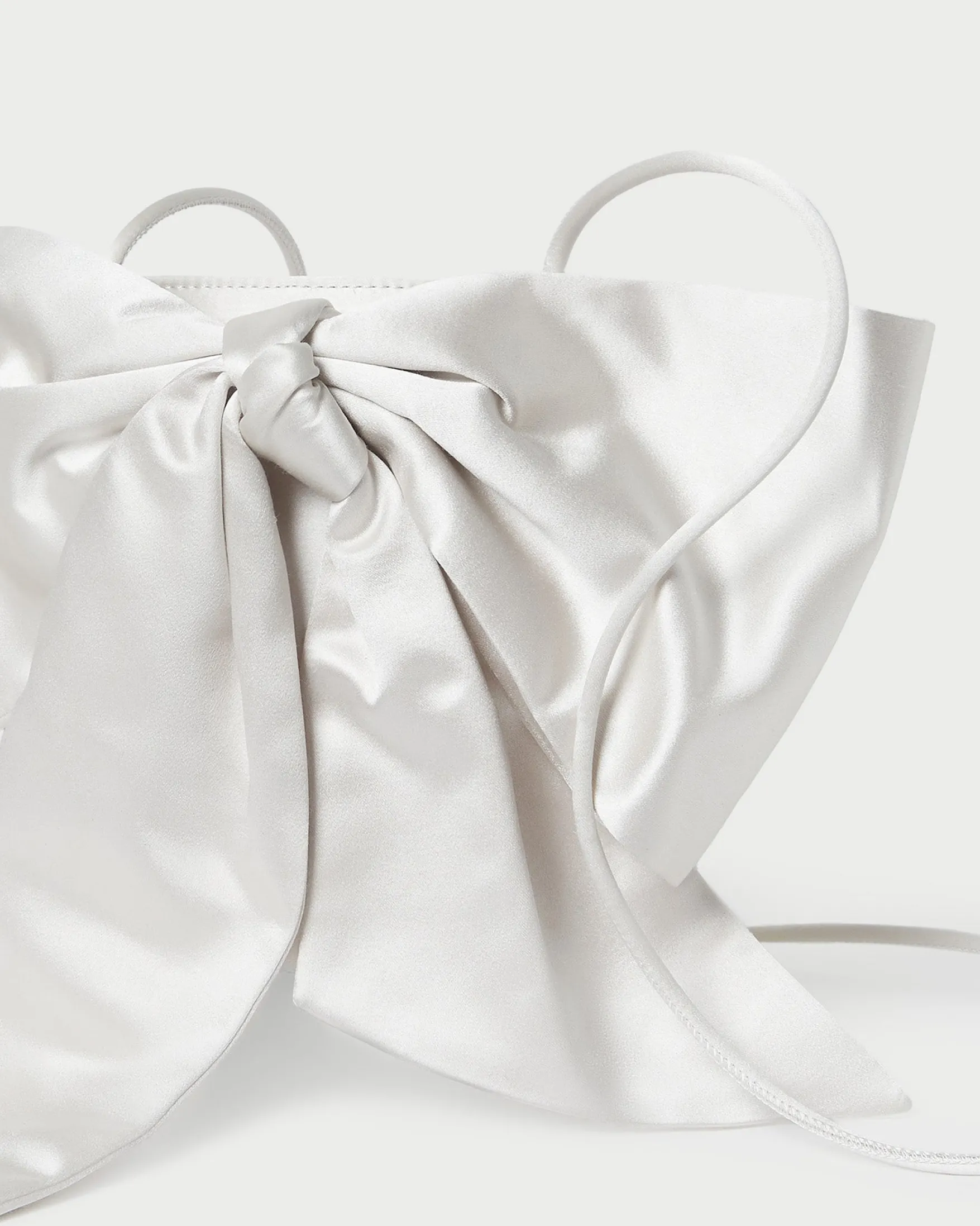 Sale Violet Satin Bow Crossbody Jessie Loves