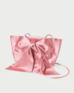 Sale Violet Satin Bow Crossbody Jessie Loves